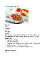 Cơm trộn thịt bò potx