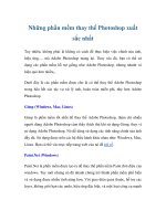 Những phần mềm thay thế Photoshop xuất sắc nhất pot