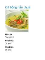 Cá bống nấu chua doc