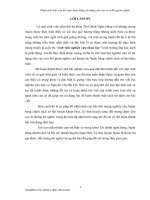 Phân tích hiệu quả cho vay vốn xoá đói giảm nghèo ngân hàng chính sách Việt Nam tại huyện Quan hoá pptx