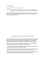 Lý do cần vận động