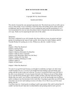 HOW TO NOT HATE YOUR JOB potx