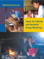 Workshop Resources: Indoor Air Pollution and Household Energy Monitoring ppt