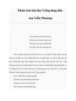 Phân tích bài thơ Viếng lăng Bác của Viễn Phương docx