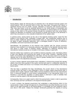 THE BANKING SYSTEM REFORM pdf