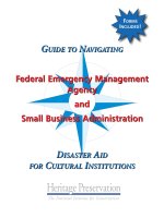 Federal Emergency Management Agency and Small Business Administration ppt