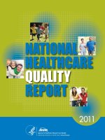 NATIONAL HEALTHCARE QUALITY REPORT 2011: U.S. Department of Health and Human Services pdf