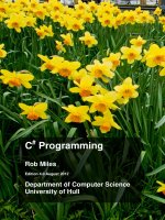 C Programming Rob Miles Edition 4.0 August 2012 potx