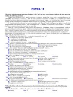 Đề ôn thi đại học môn Tiếng Anh năm 2013-Đề 11 pptx