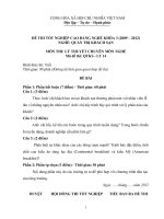 đề thi lý thuyết-quản trị khách sạn-mã đề thi qtks_th(14)