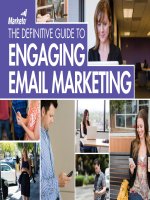 THE DEFINITIVE GUIDE TO ENGAGING EMAIL MARKETING