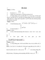 Đề thi thử đại học môn toán năm 2013 - THPT Lý Thường Kiệt - Hải Phòng - Đề số 66 doc