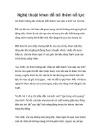 Nghệ thuật khen để trẻ thêm nỗ lực pptx