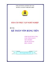 luận văn kế toán vốn bằng tiền tại công ty TNHH BOT cầu rạch mễu
