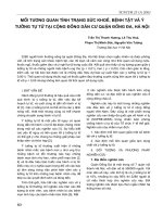 Mối tương quan tình trạng sức khoẻ, bệnh tật và ý tưởng tự tử tại cộng đồng dân cư quận Đống Đa, Hà Nội pot