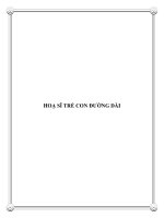 HOẠ SĨ TRẺ CON ĐƯỜNG DÀI docx