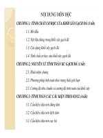 Kết cấu gạch đá-Chương1: Tính chất cơ học của khối xây gạch đá ppt