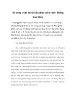 Sử dụng trình duyệt khi phím cuộn chuột không hoạt động pot