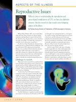ASPECTS OF THE ILLNESS: Reproductive Issues doc