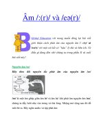 Âm /:(r)/ và /eə(r)/ docx