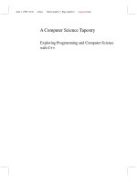 Owen l  astrachan   a computer science tapestry  exploring programming and computer science with c++  2nd