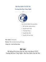 Hệ thống hỗ trợ học tập cho sinh viên khoa CNTT, trường đại học công nghệ  đại học quốc gia hà nội