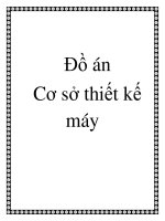 Đồ án cơ sở thiết kế máy potx