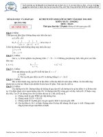 Đề toán tuyển sinh lớp 10 của các tỉnh Đề 37 potx