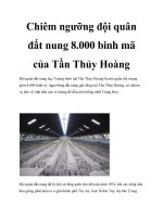 Chiêm ngưỡng đội quân đất nung 8.000 binh mã của Tần Thủy Hoàng pdf