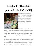 Kẹo, bánh- 