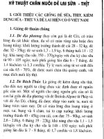 Kỹ thuật chăn nuôi dê lai sữa- thịt doc