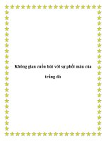 Không gian cuốn hút với sự phối màu của trắng đỏ potx