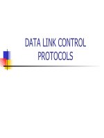 Chapter7 - DATA LINK CONTROL PROTOCOLS docx
