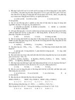 Đề Thi Thử Đại Học Khối A,B Hóa Học 2013 - Phần 14 - Đề 8 pptx