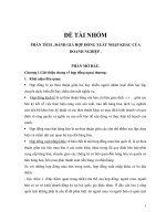 phân tích , đánh giá hợp đồng xuất nhập khẩu của doanh nghiệp