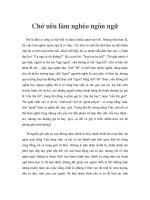 Chớ nên làm nghèo ngôn ngữ docx