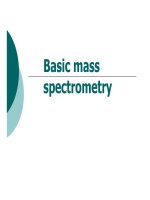 Basic mass spectrometry pot