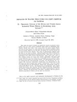 IMPACTS OF WATER POLLUTION ON CROP GROWTH IN TAIWAN ppt