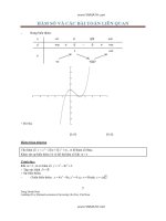 HÀM SỐ VÀ CÁC BÀI TOÁN LIÊN QUAN potx