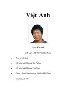 Họa sĩ Việt Anh ppt
