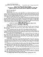 tk doan nhiem ky 2007-2008