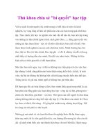 Thủ khoa chia sẻ 