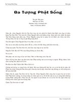 Ba Tượng Phật Sống pdf