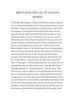 TRUY CẬP & LIÊN LẠC TỪ XA BẰNG MODEM doc