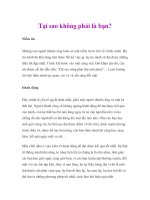 Tại sao không phải là bạn? pdf