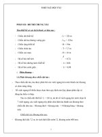 THIẾT KẾ ĐỘI TÀU pptx