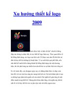 Xu hướng thiết kế logo 2009 docx