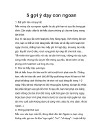 5 gợi ý dạy con ngoan pptx