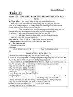 giáo án bài tính chất ba đường trung trực của tam giác - hình học 7 - gv.v.c.vinh