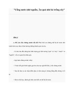 "Uống nước nhớ nguồn, Ăn quả nhớ kẻ trồng cây" potx